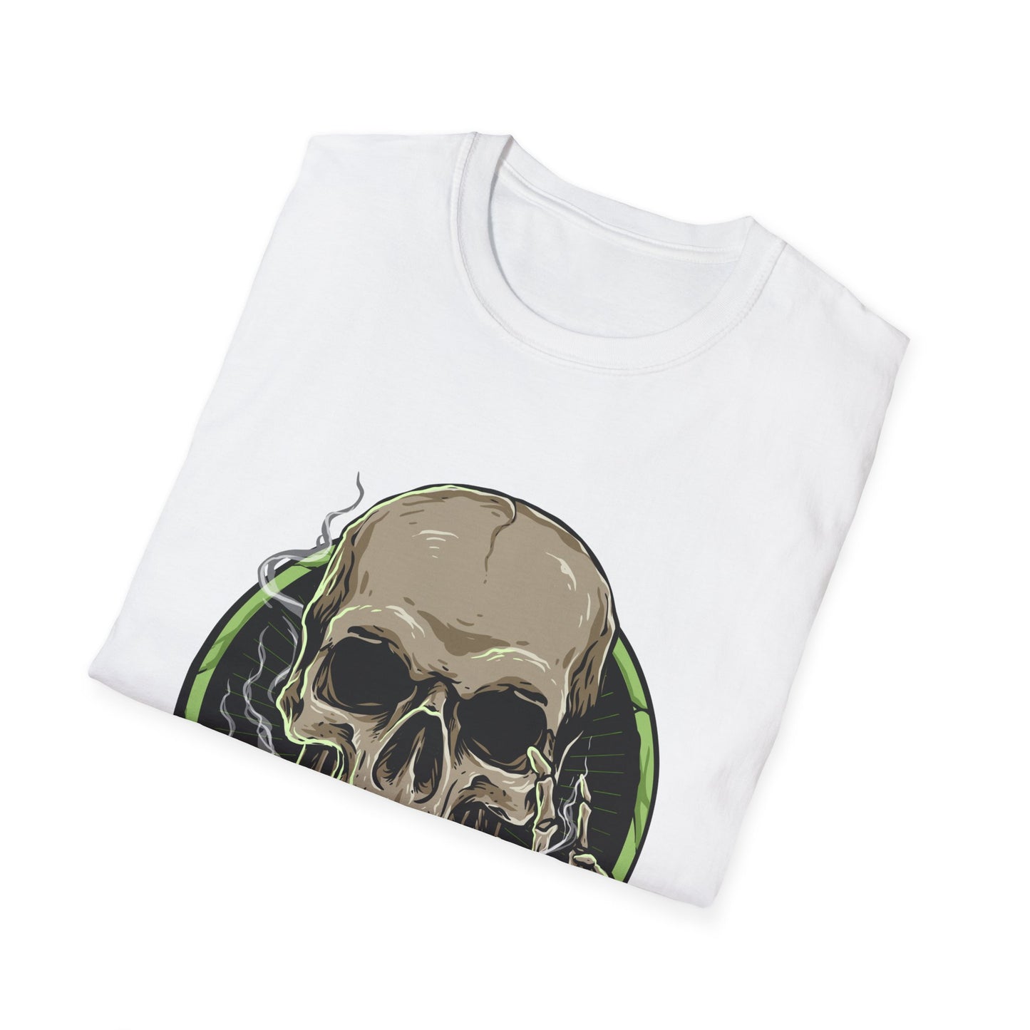 420 Skull Design T-Shirt Printify T-Shirt Rhythm & Drip Apparel