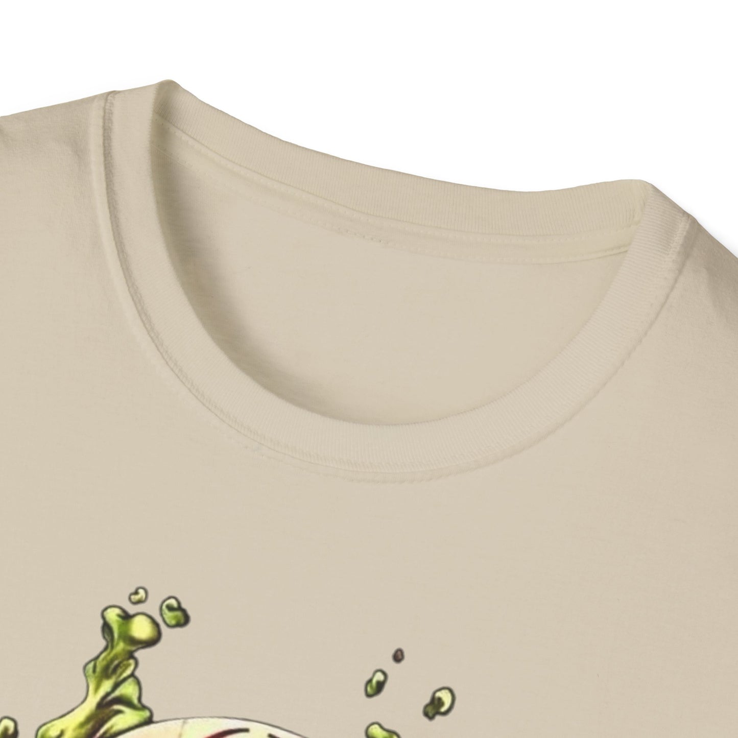 Biohazard Skull Unisex T-Shirt Printify T-Shirt Rhythm & Drip Apparel