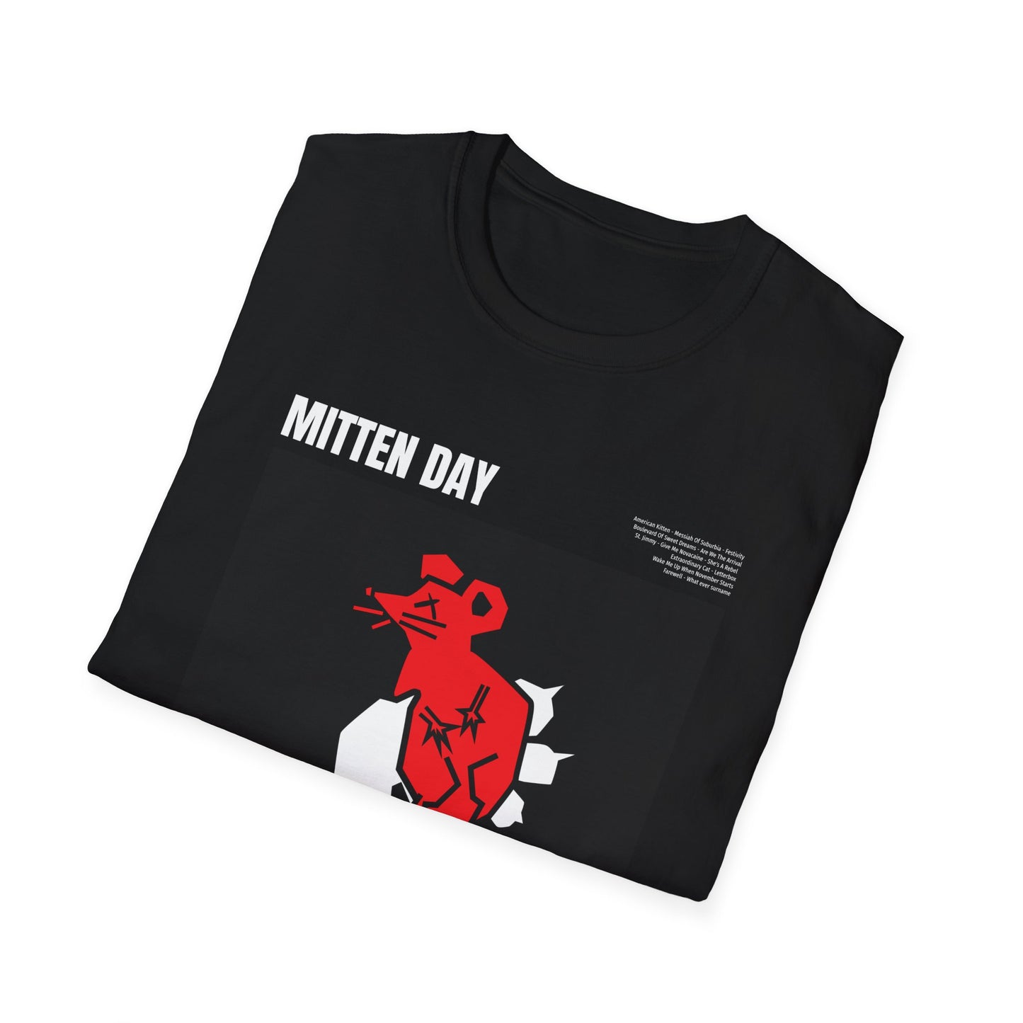 Music- Mitten Day T-Shirt Printify T-Shirt Rhythm & Drip Apparel