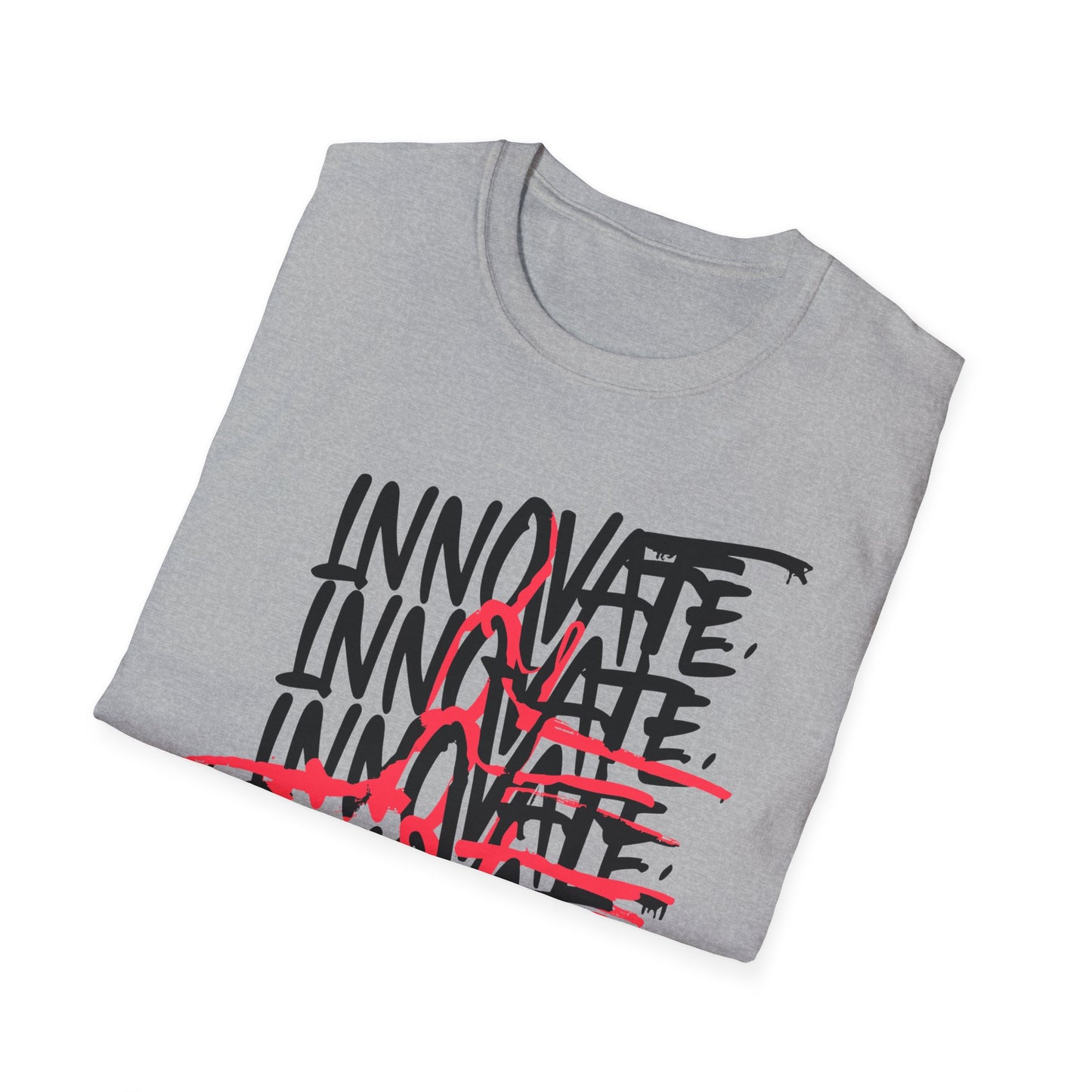 Innovative Spirit Unisex Softstyle T-Shirt - Modern Design for Creatives