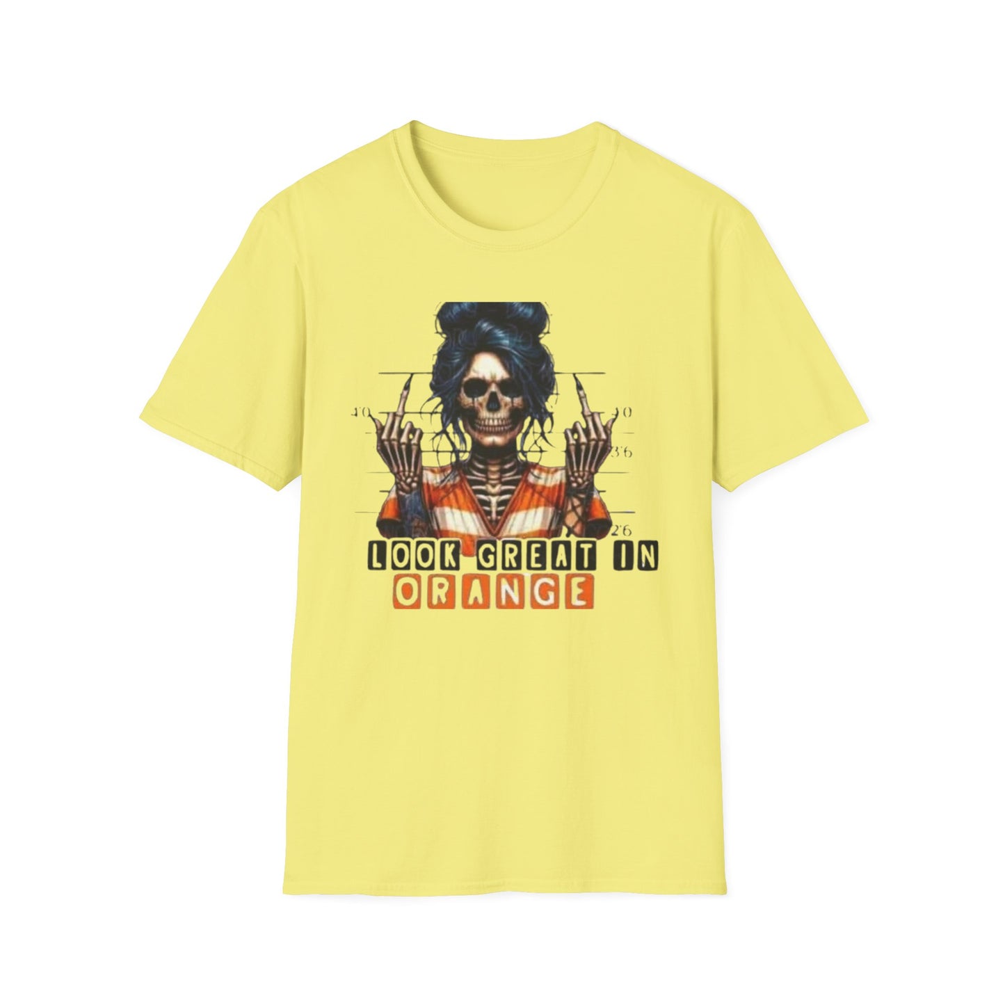 Look Great in Orange T-Shirt Cornsilk Printify T-Shirt Rhythm & Drip Apparel