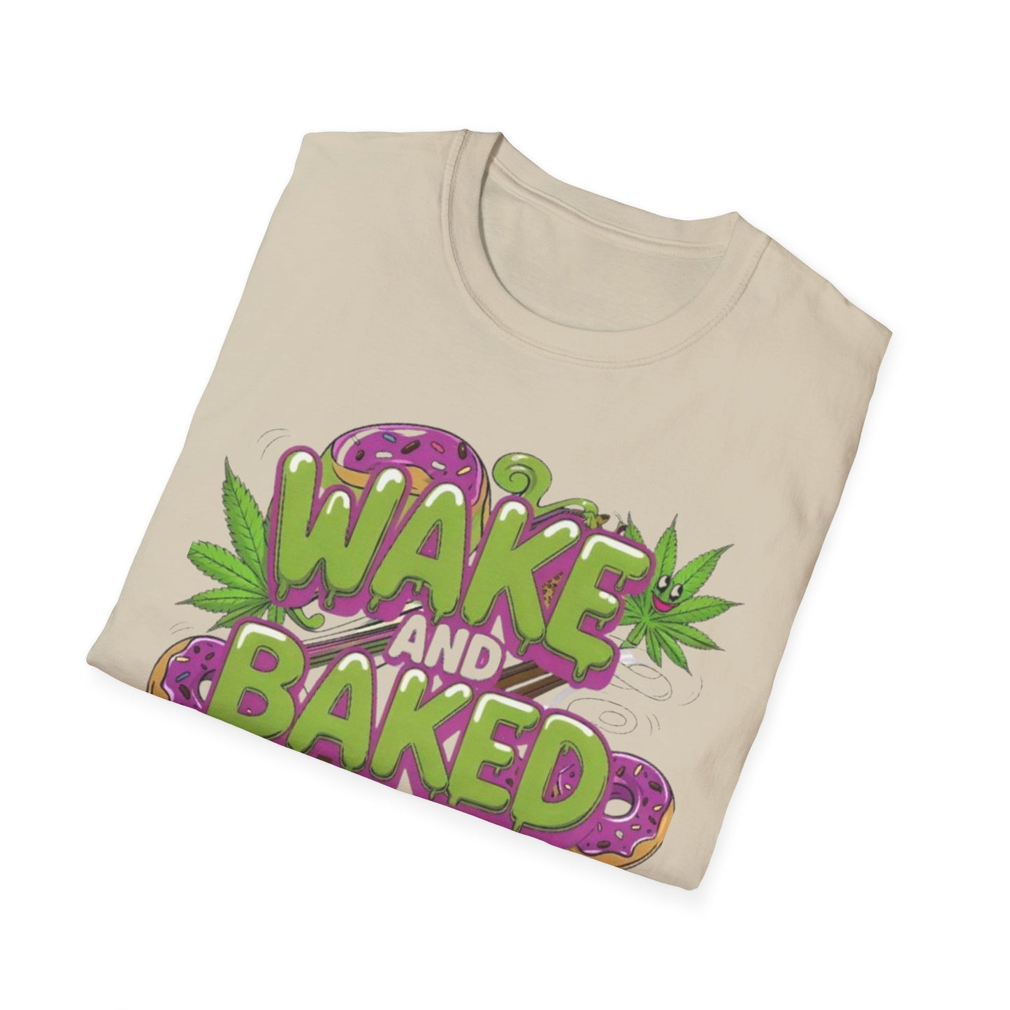 Wake and Baked Unisex T-Shirt Printify T-Shirt Rhythm & Drip Apparel