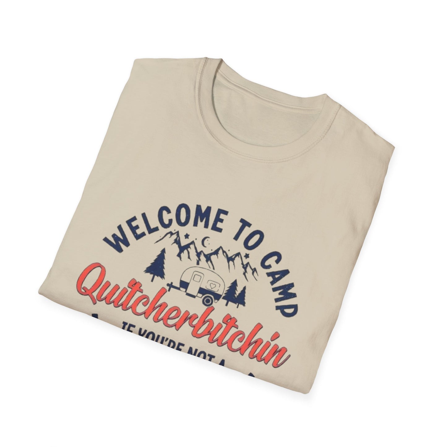 Welcome to Camp T-Shirt Printify T-Shirt Rhythm & Drip Apparel