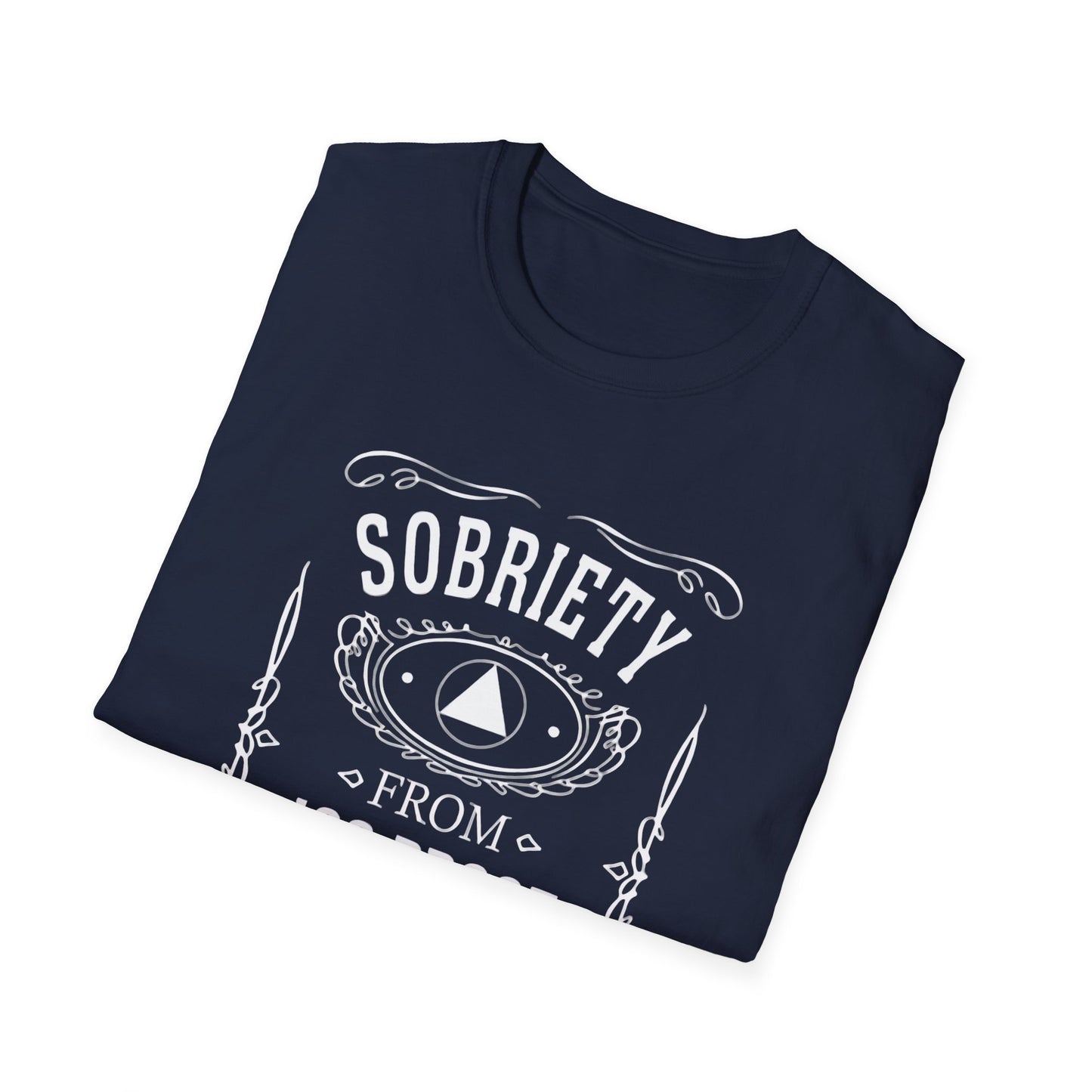 Addiction- Sobriety T-Shirt - Unisex Tee, Recovery Gift, Alcohol Awareness Apparel, Motivational Shirt, Sober Living Wear, Gift for Friends Printify T-Shirt Rhythm & Drip Apparel