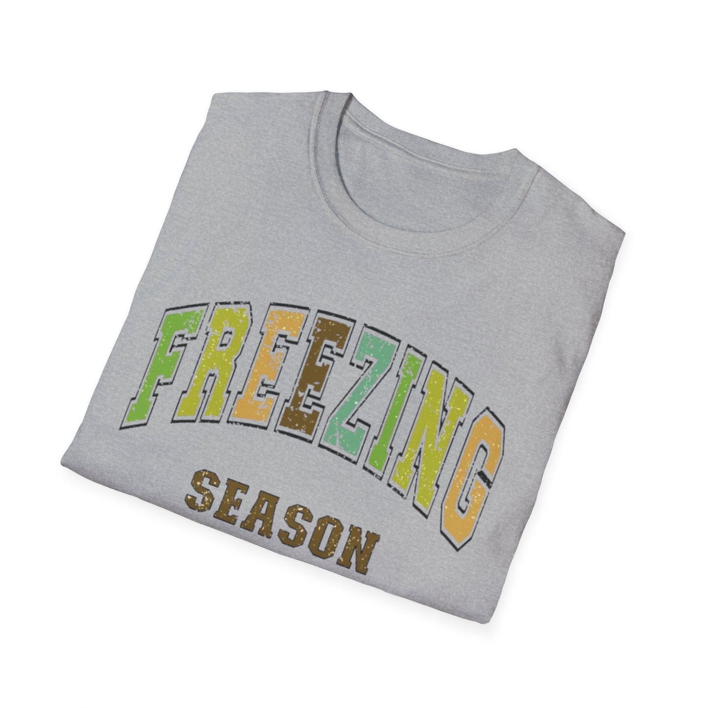 Winter- Freezing Season T-Shirt Printify T-Shirt Rhythm & Drip Apparel
