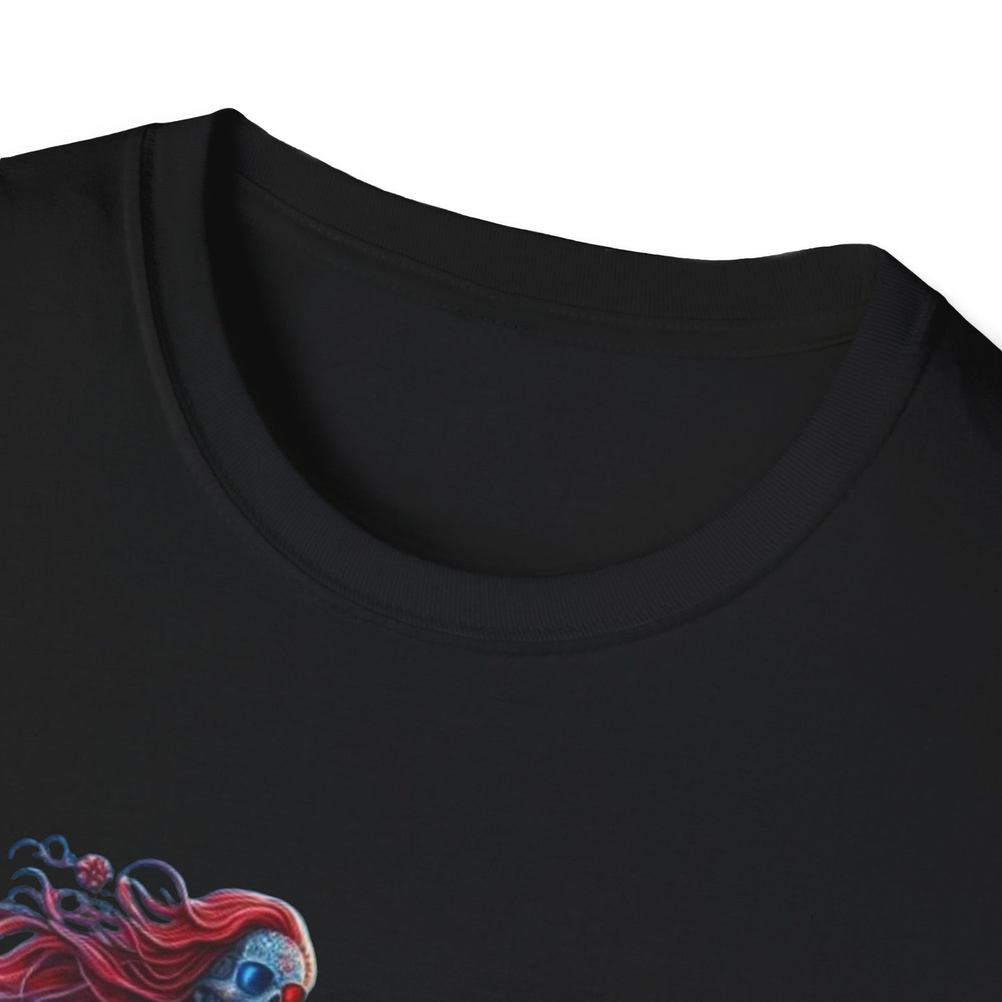 Woman Skeleton Biker T-Shirt Printify T-Shirt Rhythm & Drip Apparel
