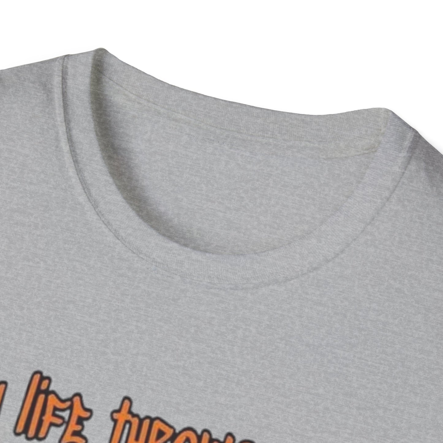 When Life Gives You A Curve Lean Into It Printify T-Shirt Rhythm & Drip Apparel