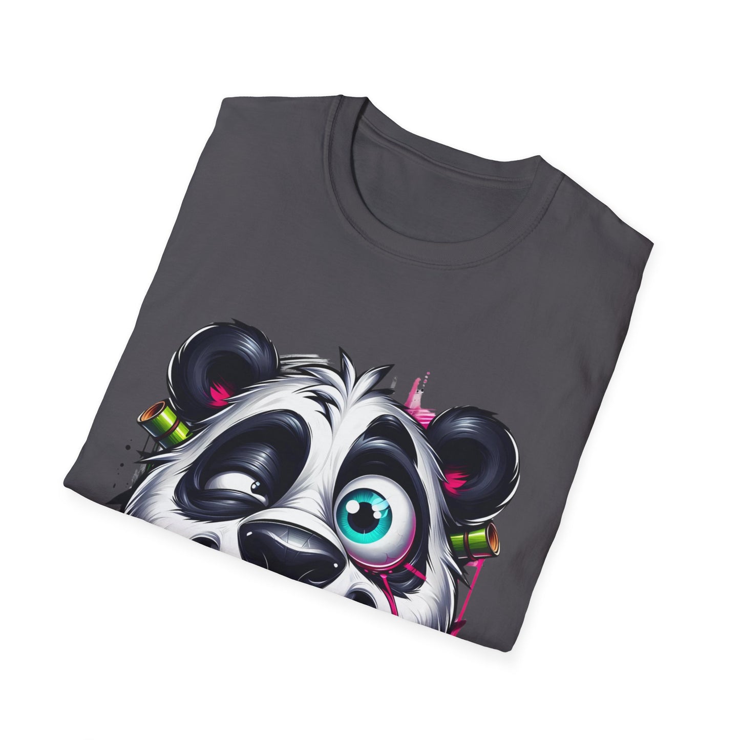 Vibrant Panda Graphic Tee Printify T-Shirt Rhythm & Drip Apparel