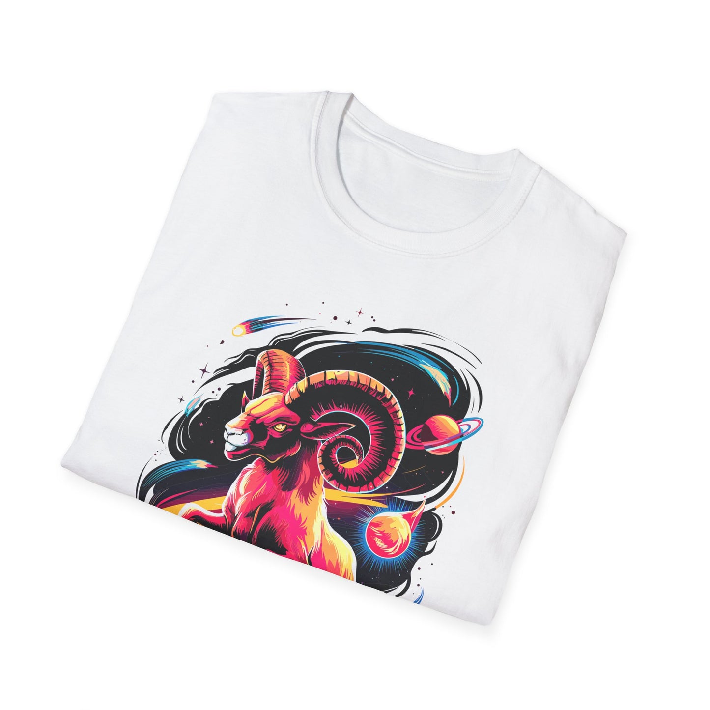 Aries Zodiac T-Shirt Printify T-Shirt Rhythm & Drip Apparel
