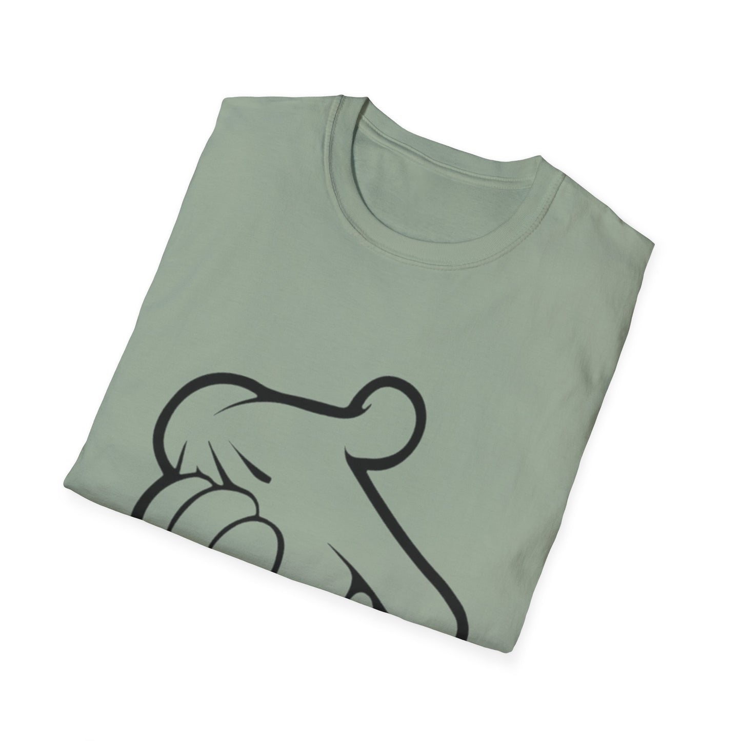 Fun 'Pew Pew' Unisex Softstyle T-Shirt - Casual Graphic Tee for Gamers