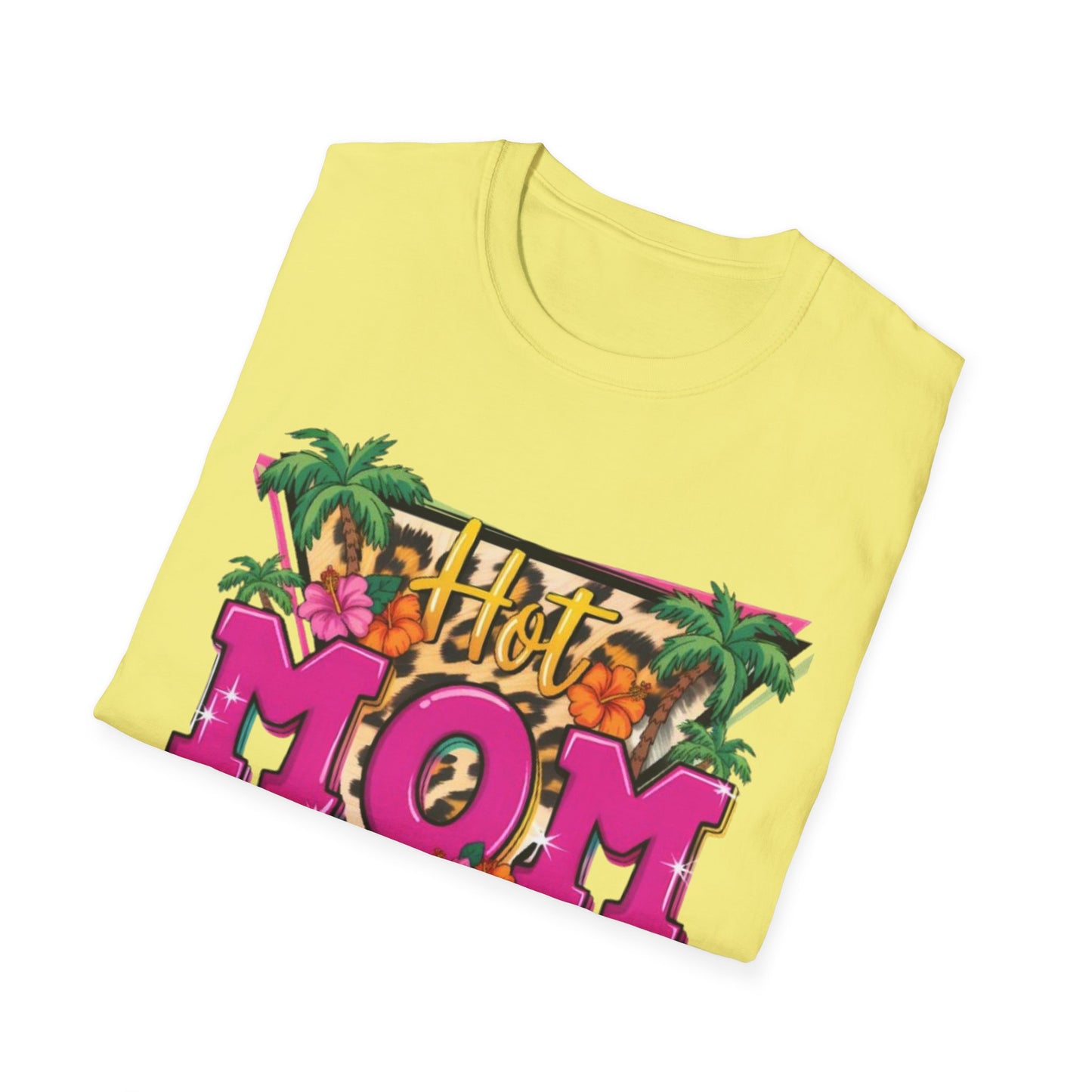 Summer- Hot Mom Summer T-Shirt Printify T-Shirt Rhythm & Drip Apparel