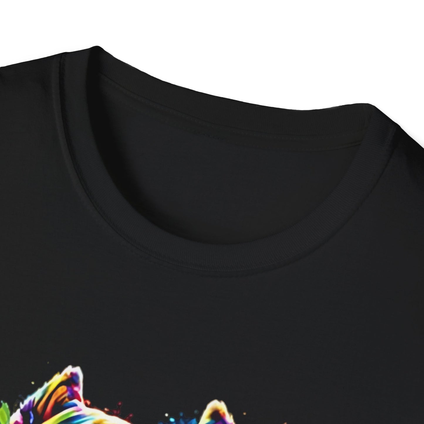 Vibrant Pitbull T-Shirt Printify T-Shirt Rhythm & Drip Apparel