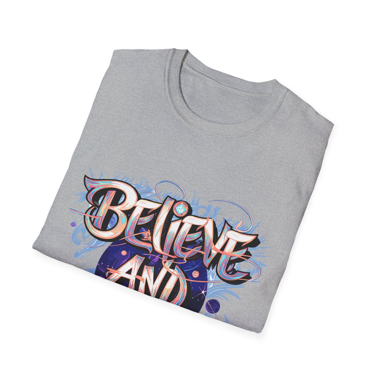 Believe and Achieve T-Shirt Printify T-Shirt Rhythm & Drip Apparel