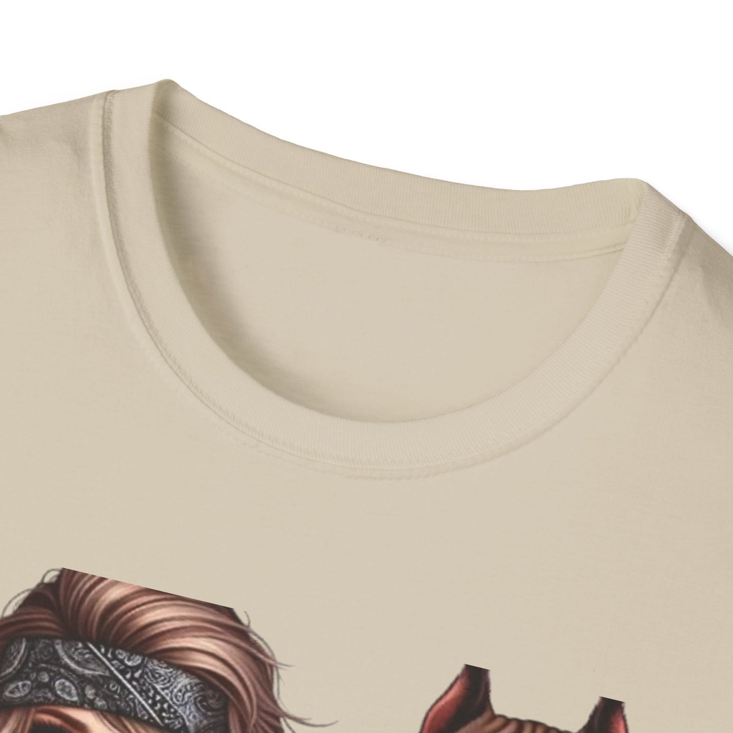A Girl And Her Dog 5 T-Shirt Printify T-Shirt Rhythm & Drip Apparel