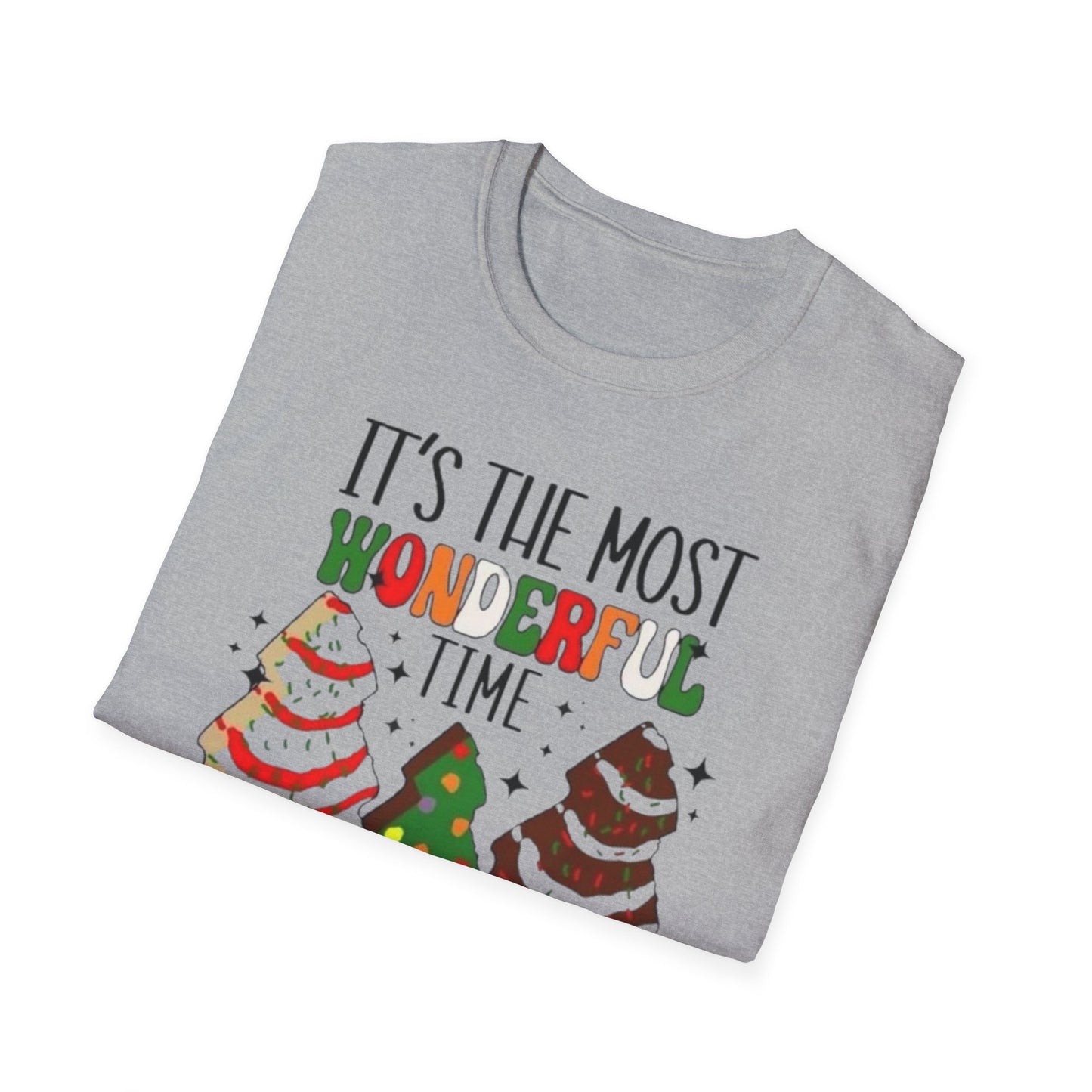 Winter- The Most Wonderful time Of The Year Printify T-Shirt Rhythm & Drip Apparel
