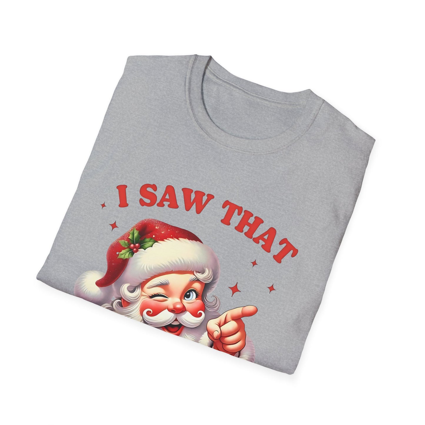 Funny Santa Claus T-Shirt, Christmas Humor Tee, Unisex Holiday Shirt, Festive Gift, Casual Christmas Outfit Printify T-Shirt Rhythm & Drip Apparel