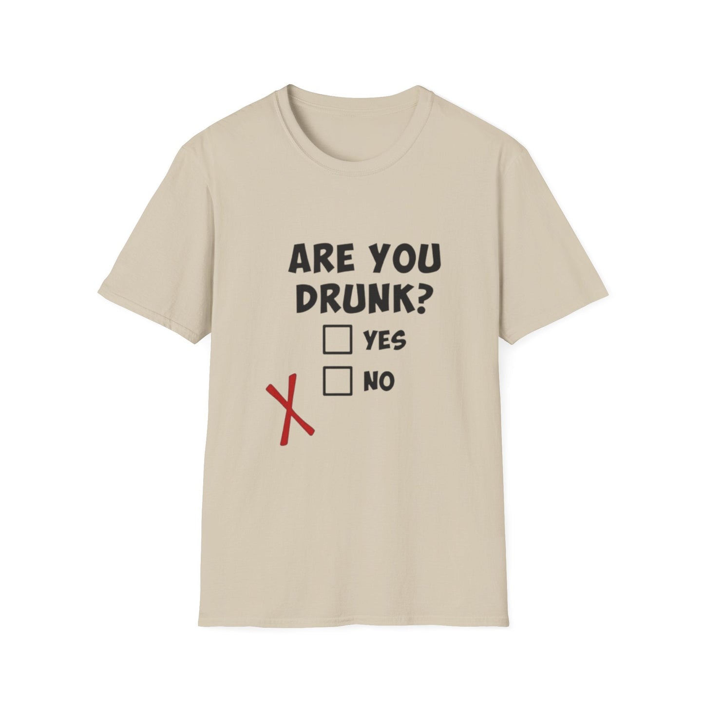 Are You Drunk? Sand Printify T-Shirt Rhythm & Drip Apparel