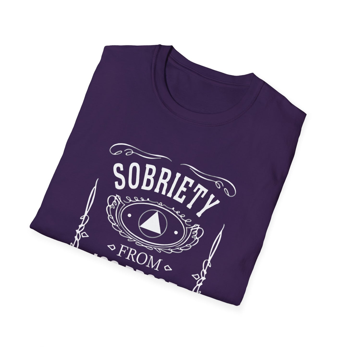 Addiction- Sobriety T-Shirt - Unisex Tee, Recovery Gift, Alcohol Awareness Apparel, Motivational Shirt, Sober Living Wear, Gift for Friends Printify T-Shirt Rhythm & Drip Apparel