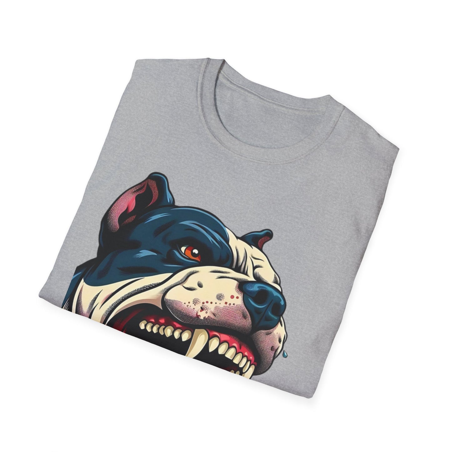 Fierce Pitbull Graphic Tee Printify T-Shirt Rhythm & Drip Apparel