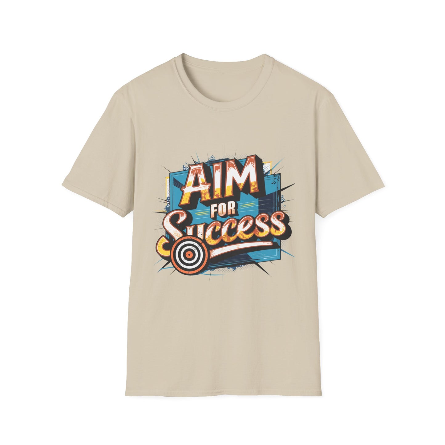 Aim for Success T-Shirt Sand Printify T-Shirt Rhythm & Drip Apparel