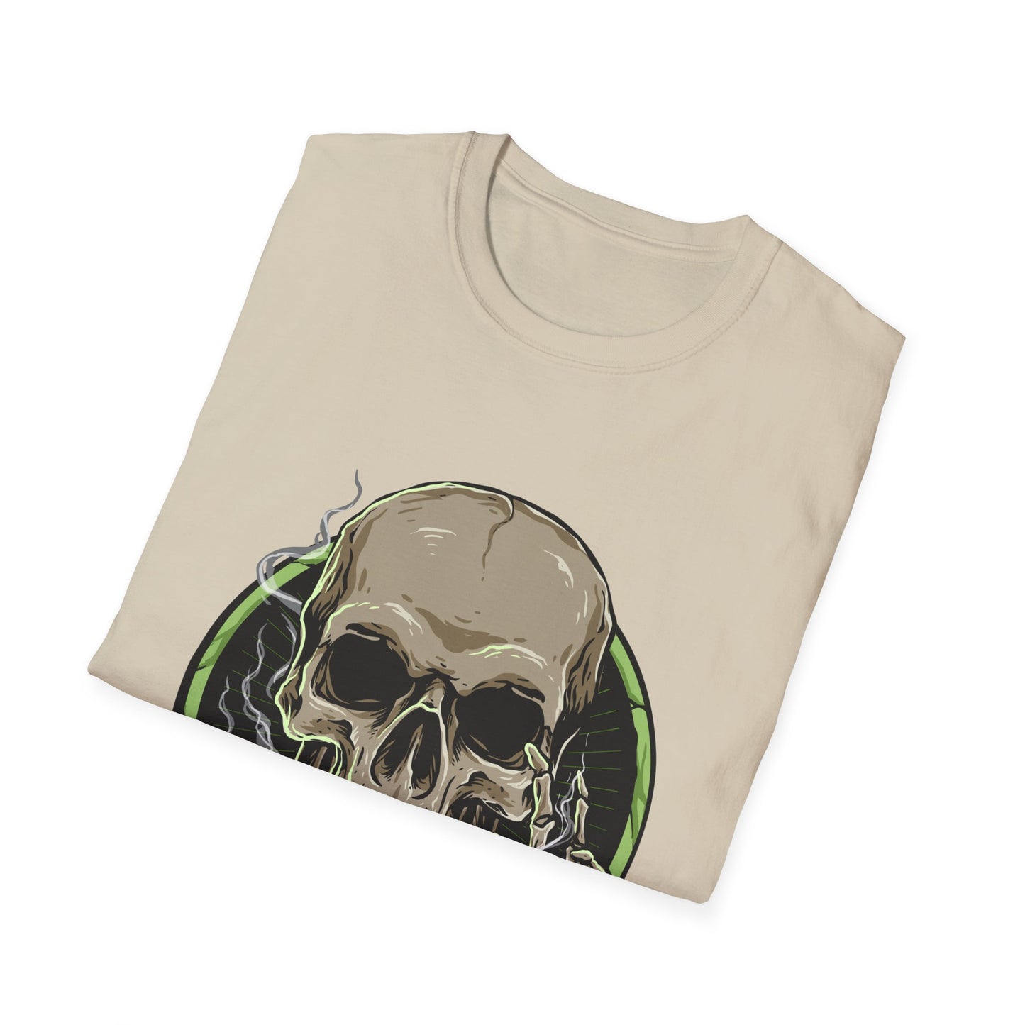 420 Skull Design T-Shirt Printify T-Shirt Rhythm & Drip Apparel