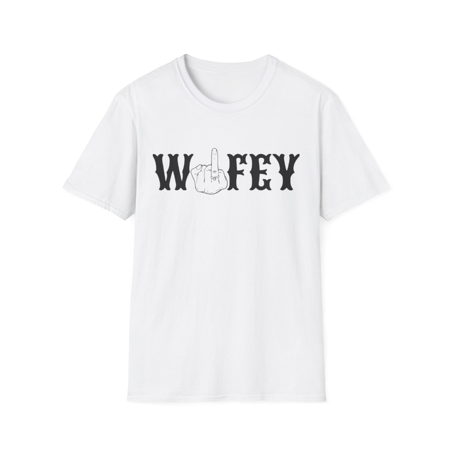 Wifey Offensive Tee White Printify T-Shirt Rhythm & Drip Apparel