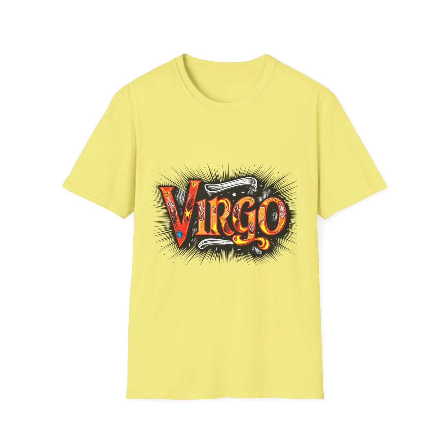 Virgo T-Shirt Cornsilk Printify T-Shirt Rhythm & Drip Apparel