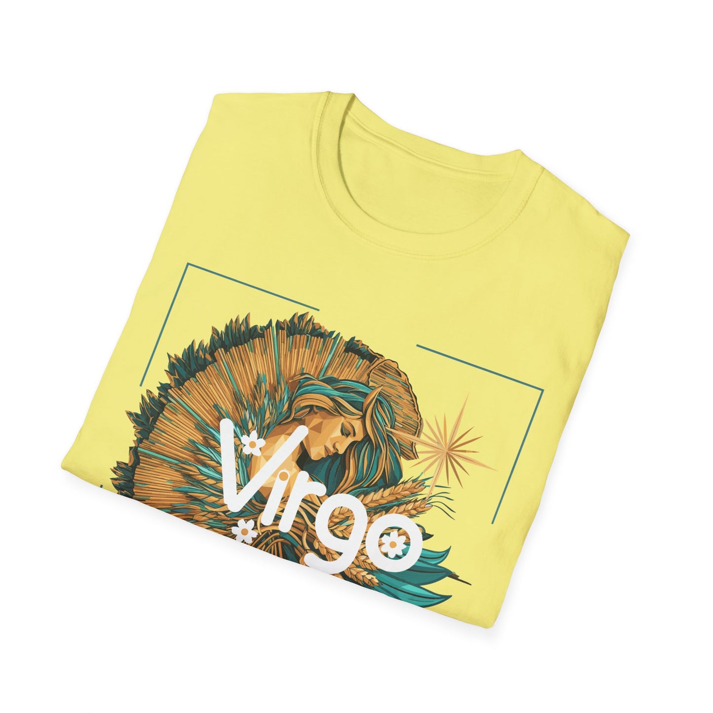 Virgo Zodiac T-Shirt Printify T-Shirt Rhythm & Drip Apparel