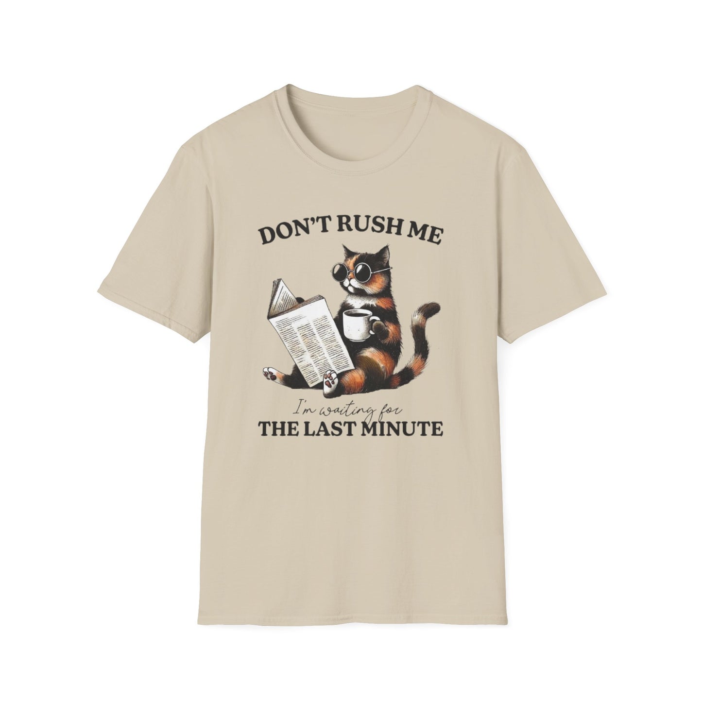 Waiting For The Last Minuet T-Shirt Sand Printify T-Shirt Rhythm & Drip Apparel
