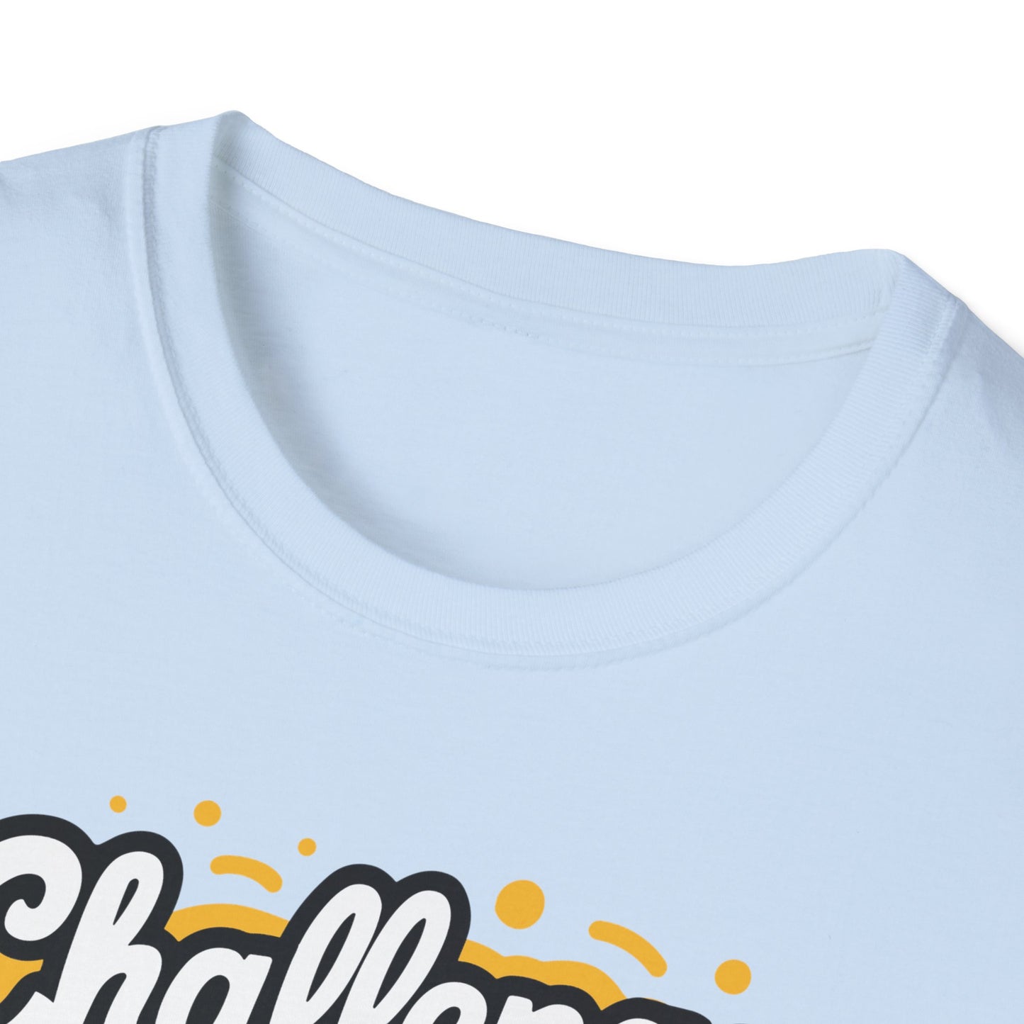 Inspirational Unisex Softstyle T-Shirt - 'Challenge Yourself Every Day, Face Your Fears'