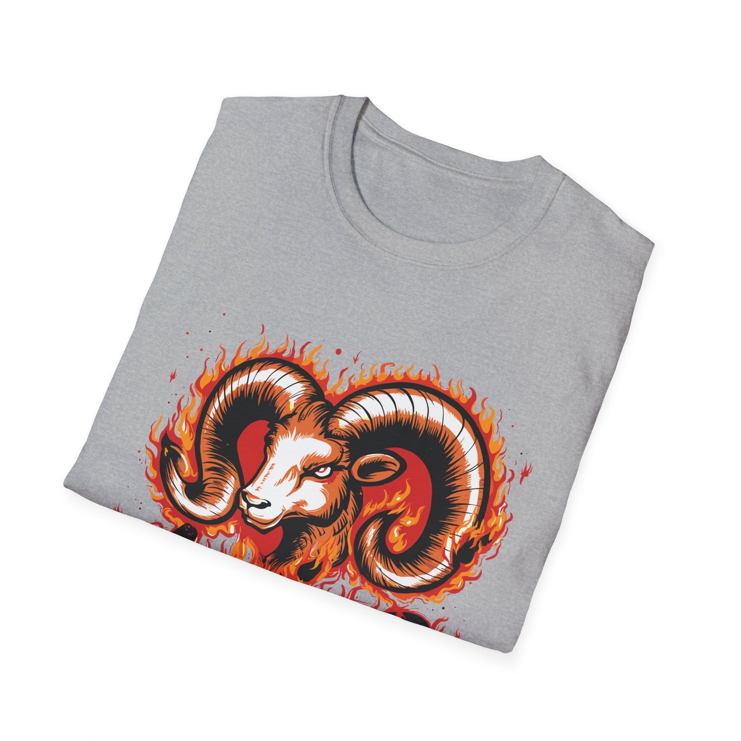 Aries Zodiac T-Shirt Printify T-Shirt Rhythm & Drip Apparel