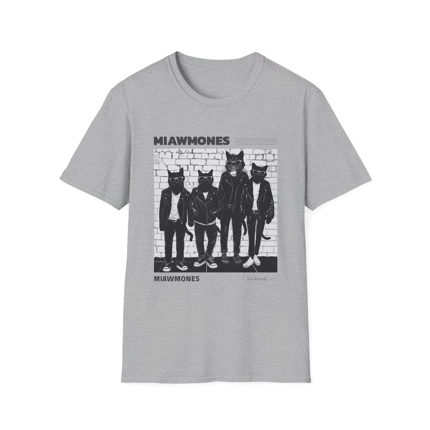 Music- Miawmone T-Shirt Sport Grey Printify T-Shirt Rhythm & Drip Apparel