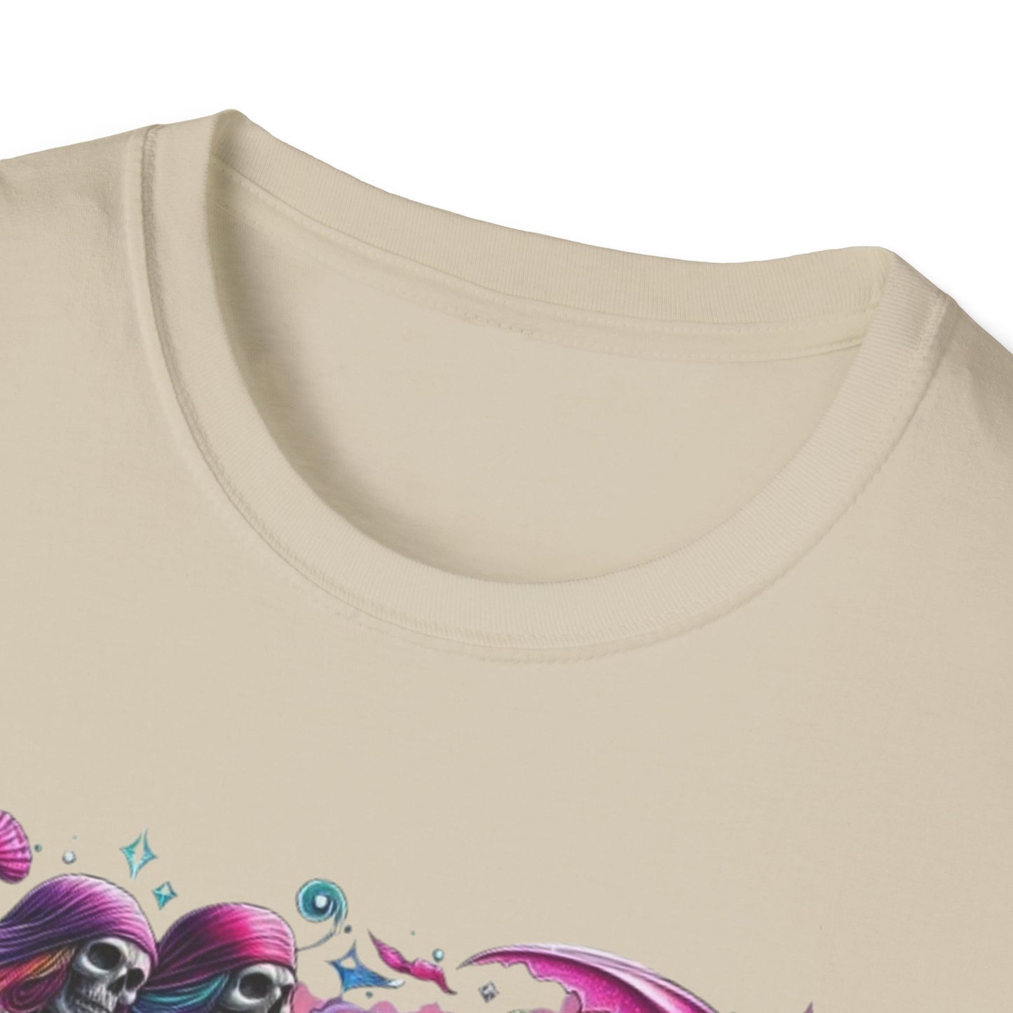 Woman & Man Skeleton Biker T-Shirt Printify T-Shirt Rhythm & Drip Apparel