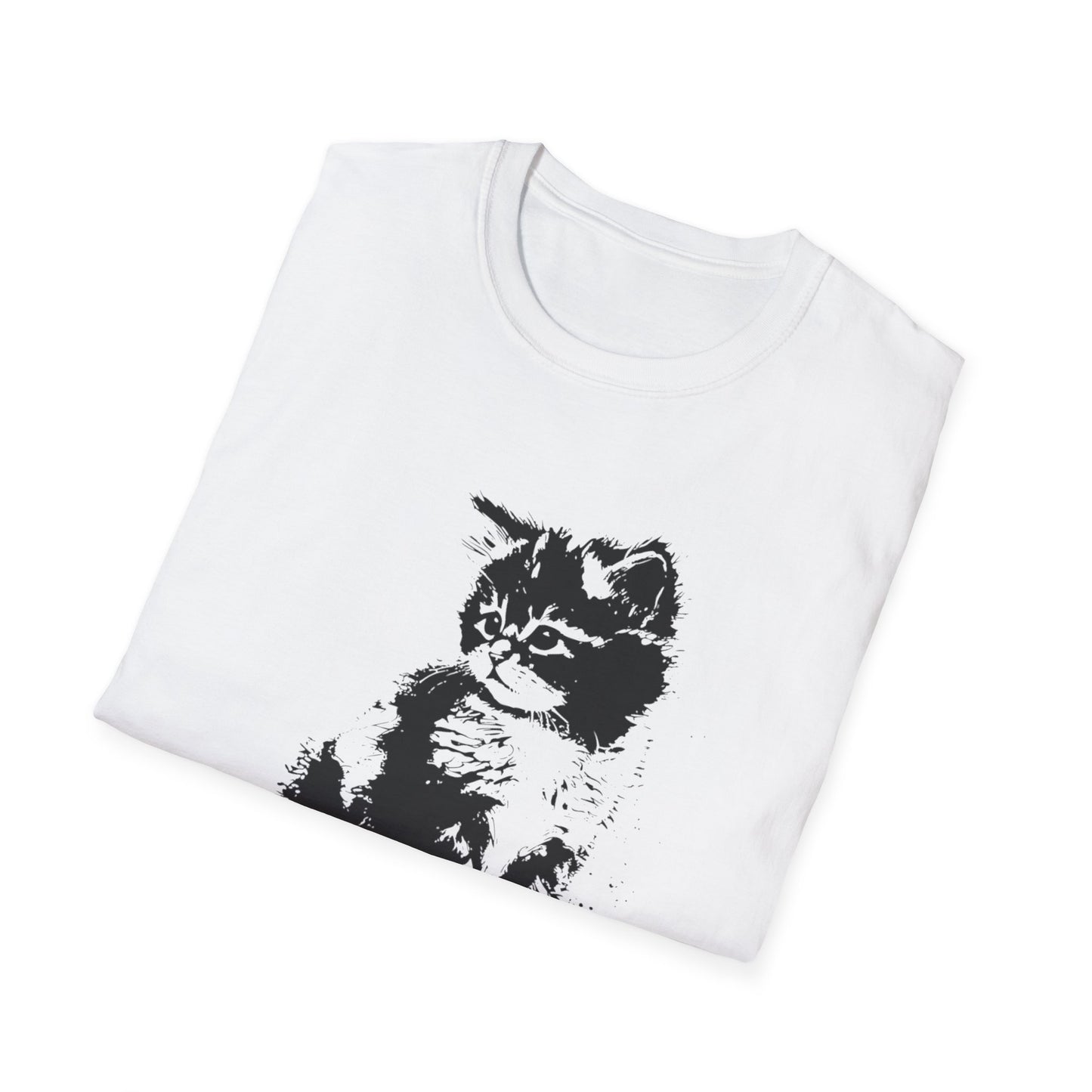 Funny Kitten Rage Consumes Me T-Shirt | Unisex Tee | Cute Cat Lover Gift, Pet Humor Shirt, Casual Wear, Gift for Cat Owners, Animal Lover Apparel Printify T-Shirt Rhythm & Drip Apparel