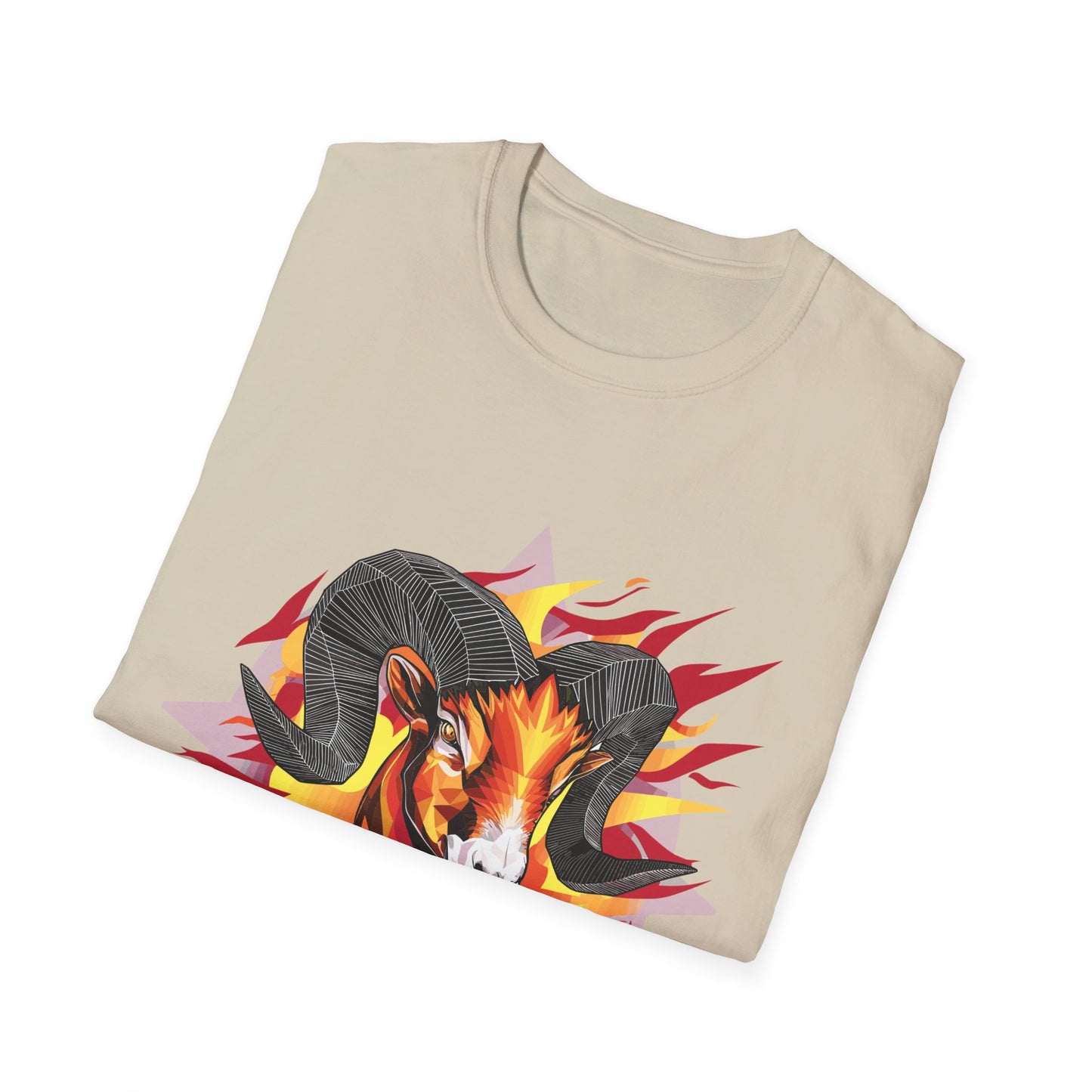 Aries Fire Symbol T-Shirt Printify T-Shirt Rhythm & Drip Apparel