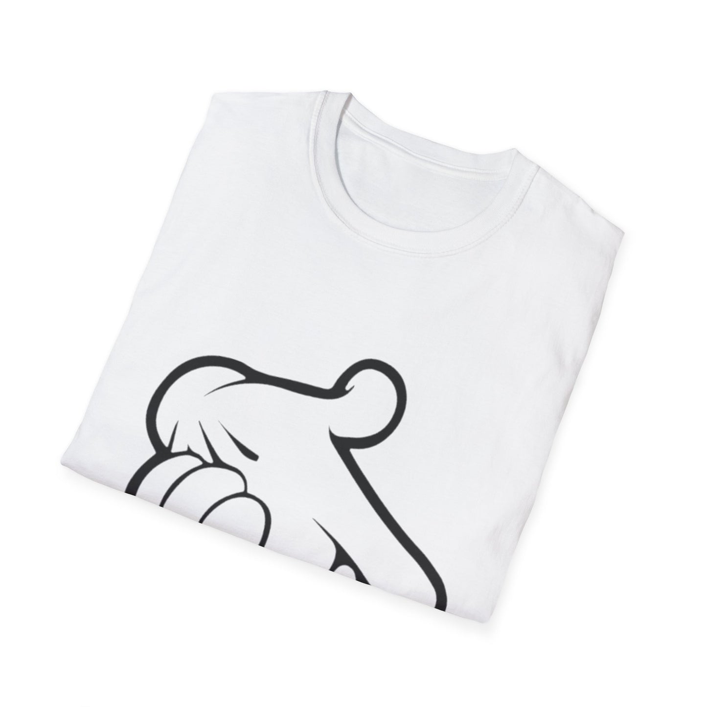 Fun 'Pew Pew' Unisex Softstyle T-Shirt - Casual Graphic Tee for Gamers