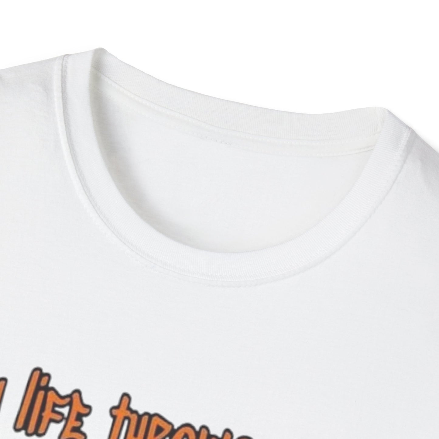 When Life Gives You A Curve Lean Into It Printify T-Shirt Rhythm & Drip Apparel
