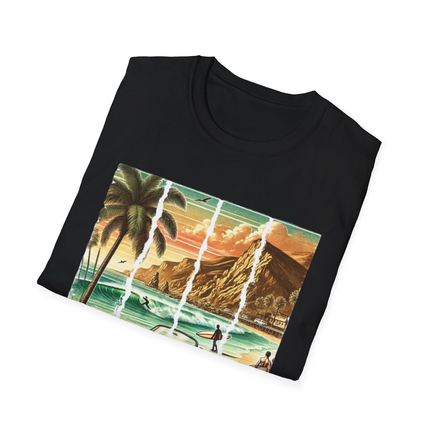 Summer- Malibu Vintage T-Shirt Printify T-Shirt Rhythm & Drip Apparel