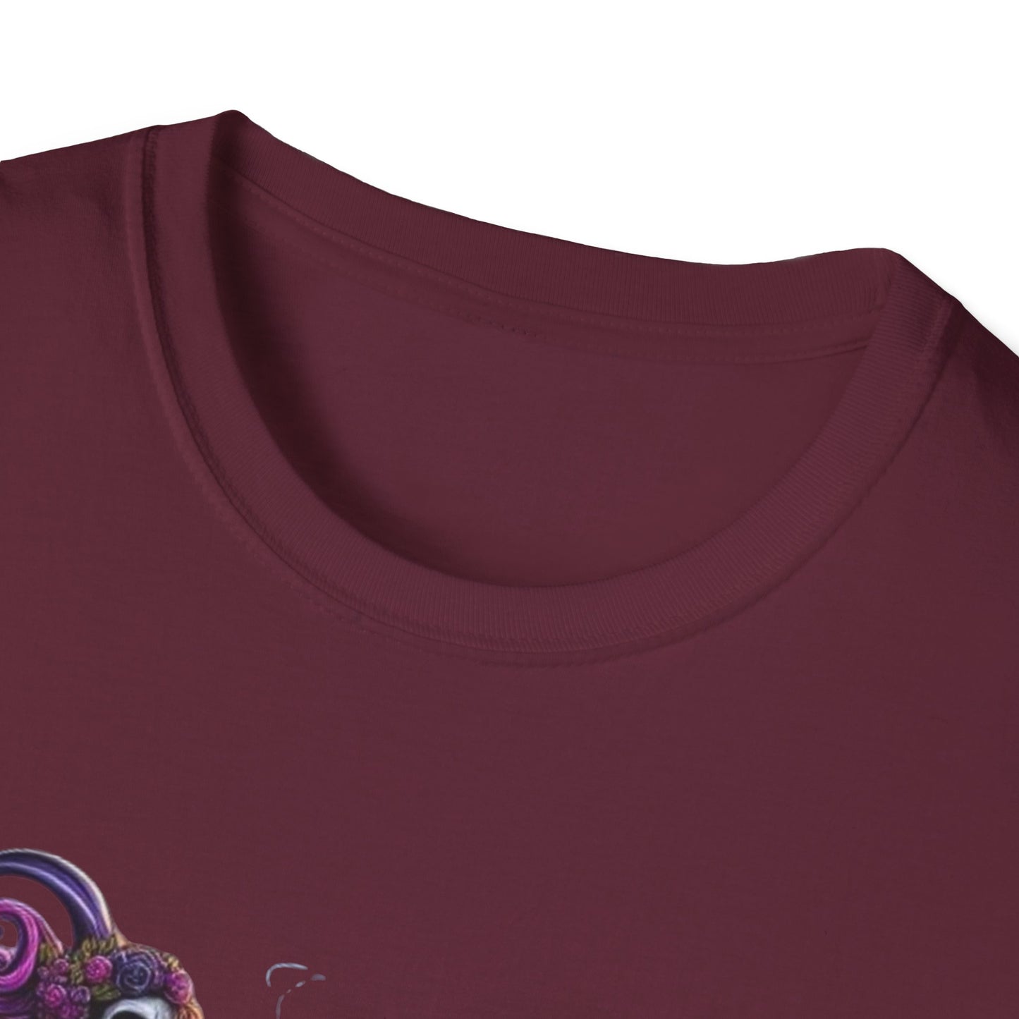 Woman Skeleton Biker T-Shirt Printify T-Shirt Rhythm & Drip Apparel
