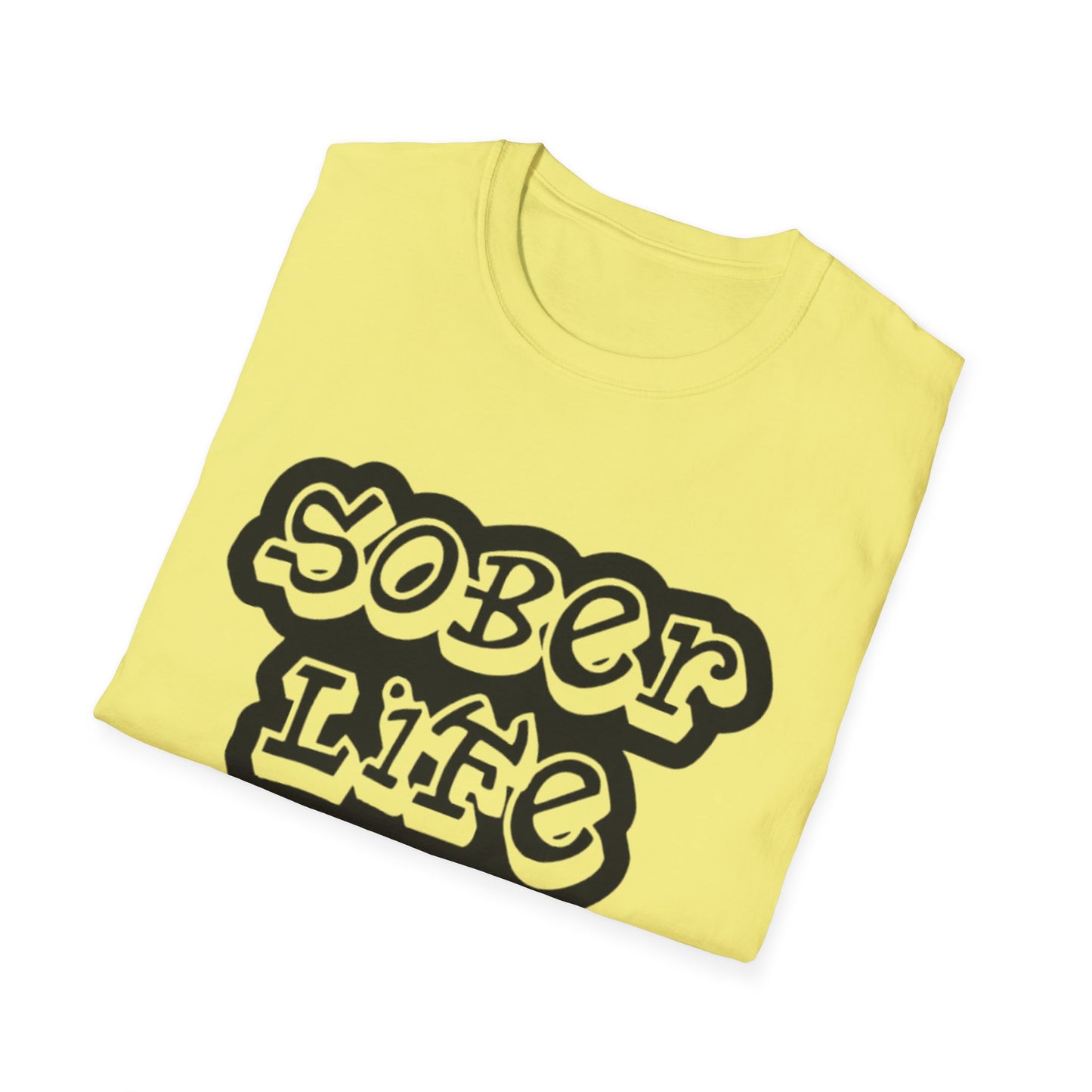 Addiction Sober Life T-Shirt Printify T-Shirt Rhythm & Drip Apparel