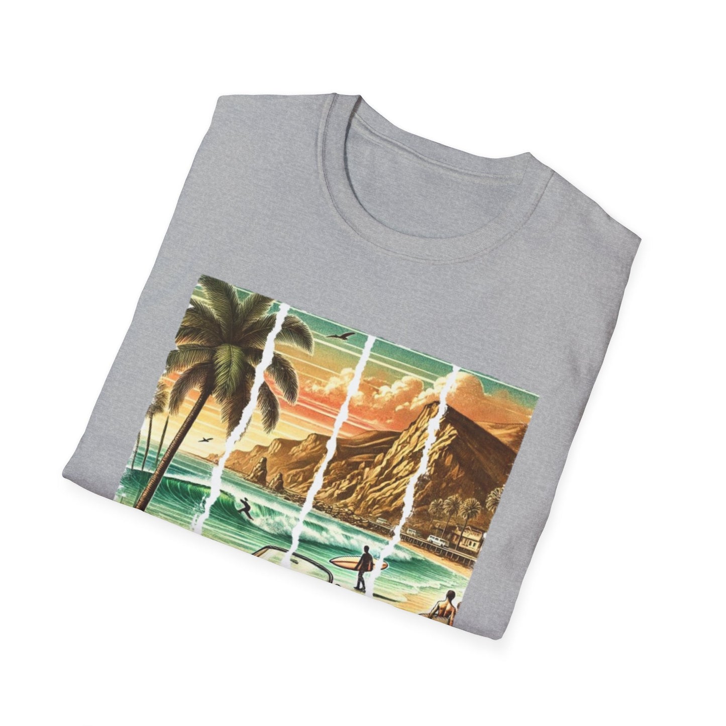 Summer- Malibu Vintage T-Shirt Printify T-Shirt Rhythm & Drip Apparel