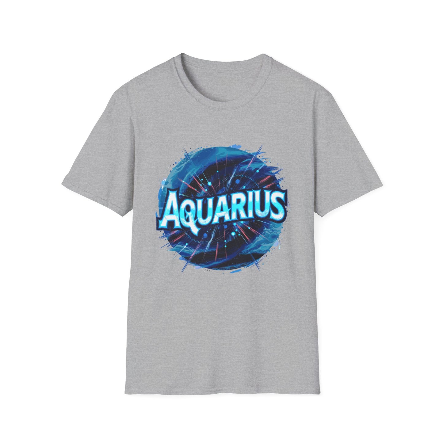 Aquarius T-Shirt Sport Grey Printify T-Shirt Rhythm & Drip Apparel