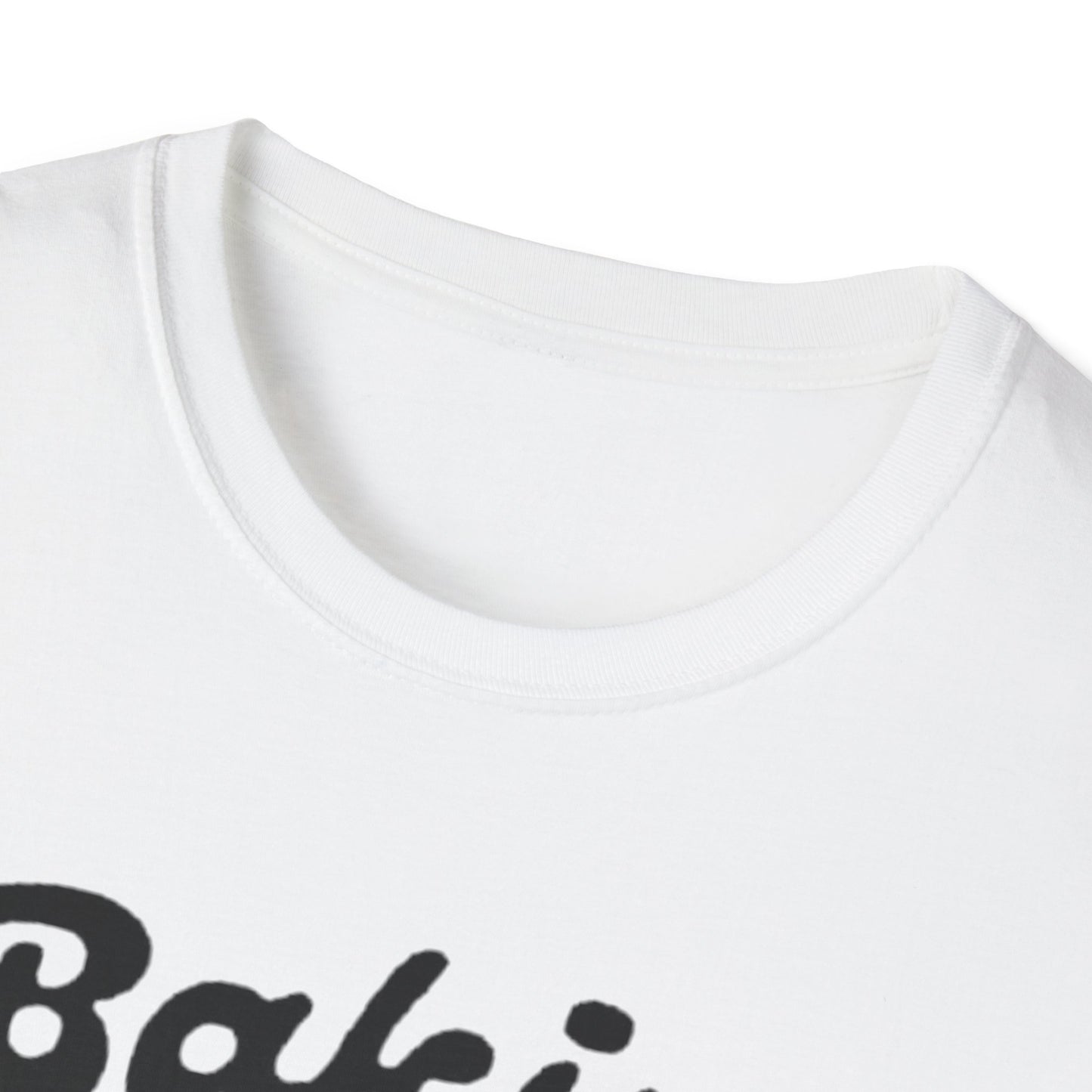 Funny Baking T-Shirt - 'Because Murder is Wrong' Unisex Softstyle Tee