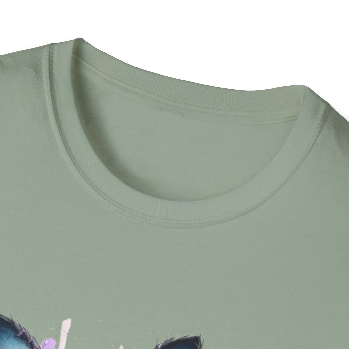 Cute Gothic Bunny Unisex T-Shirt | Softstyle Tee for Halloween & Casual Wear