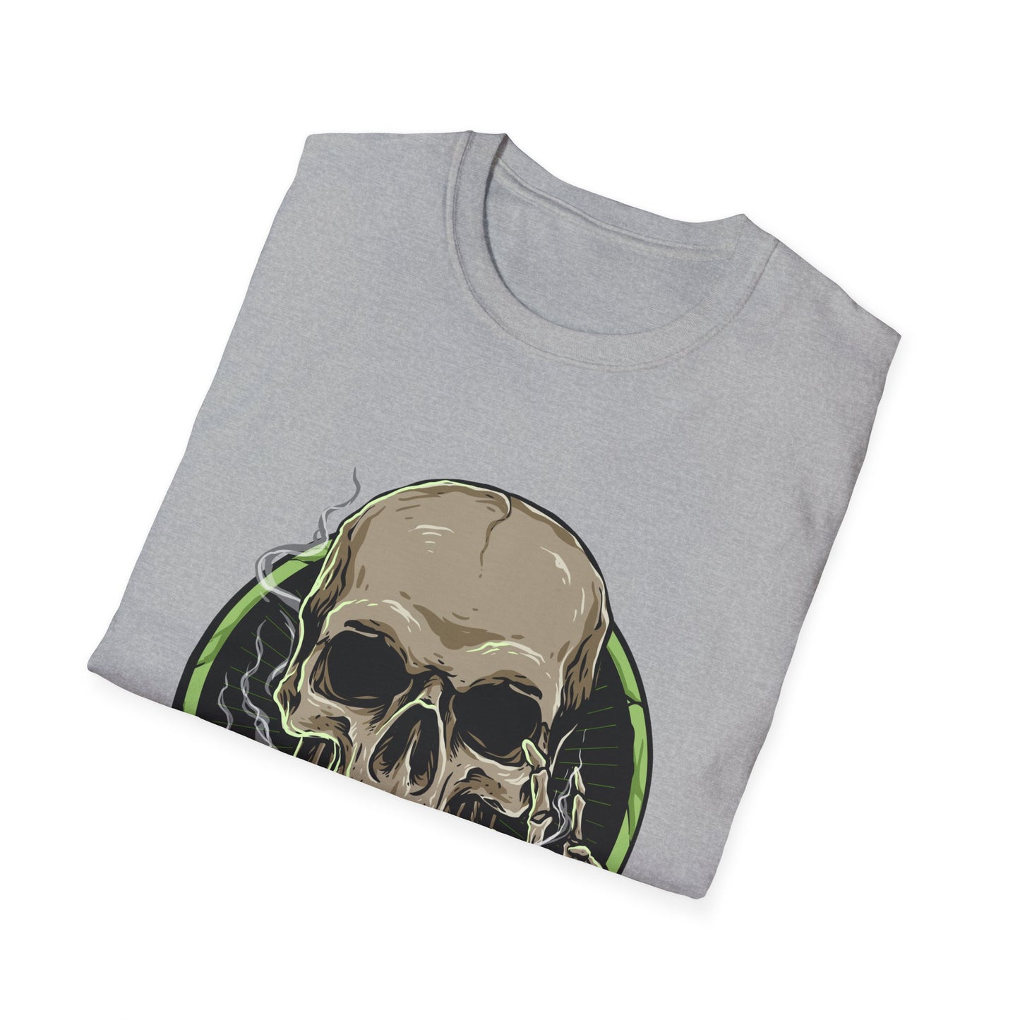 420 Skull Design T-Shirt Printify T-Shirt Rhythm & Drip Apparel
