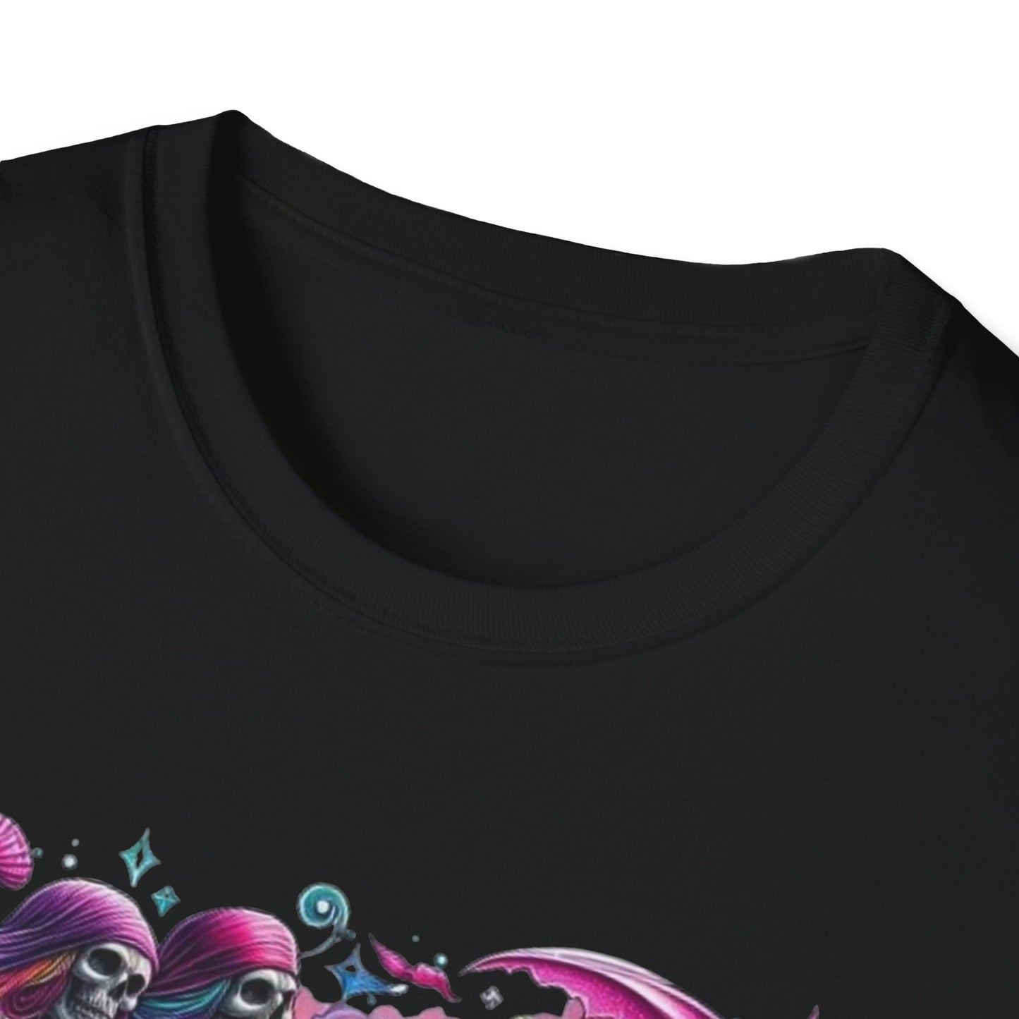 Woman & Man Skeleton Biker T-Shirt Printify T-Shirt Rhythm & Drip Apparel