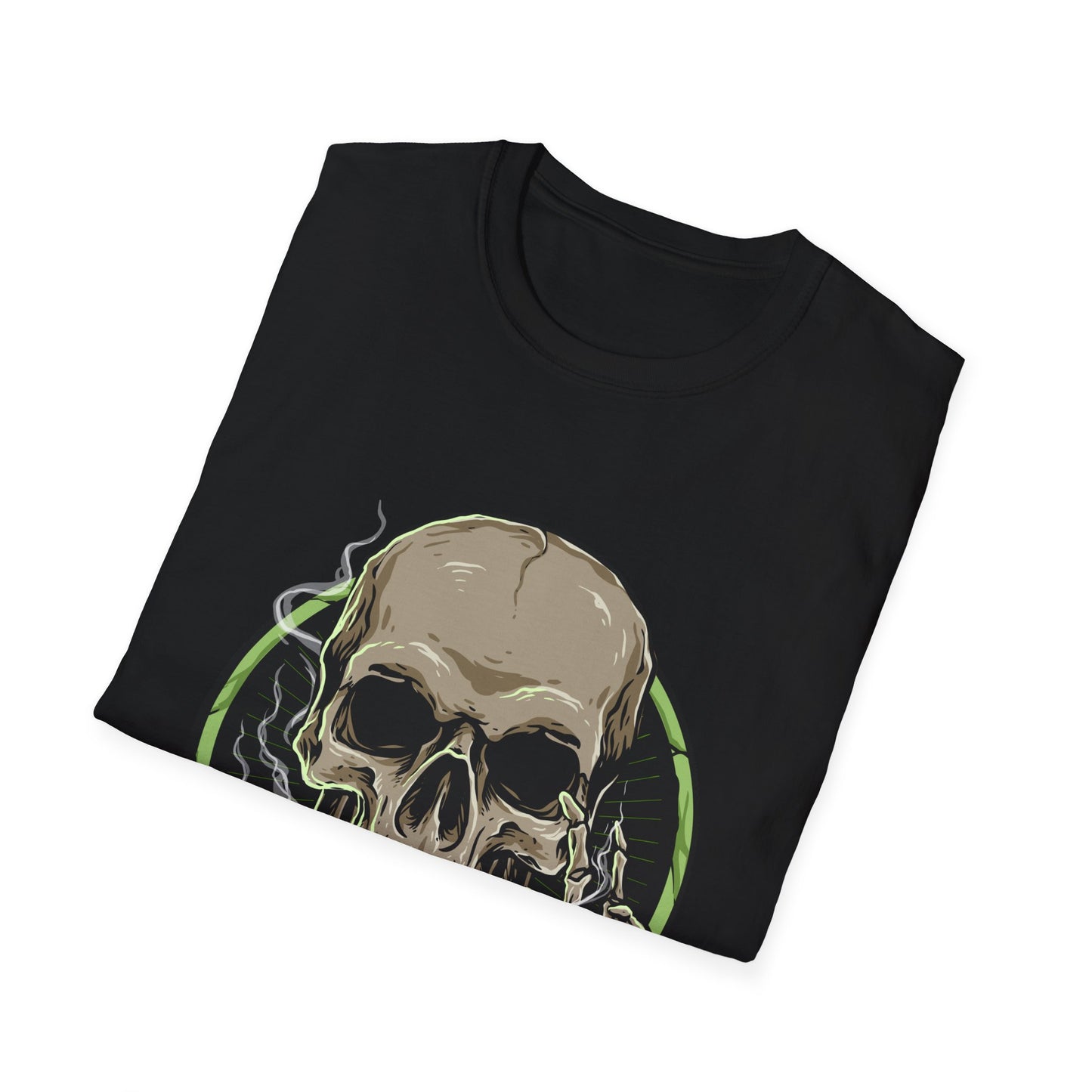 420 Skull Design T-Shirt Printify T-Shirt Rhythm & Drip Apparel