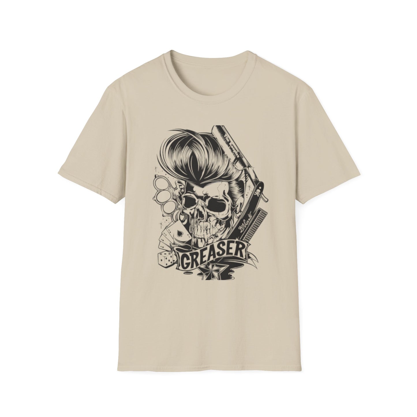 Greaser Rockabilly Graphic T-Shirt Printify T-Shirt Rhythm & Drip Apparel
