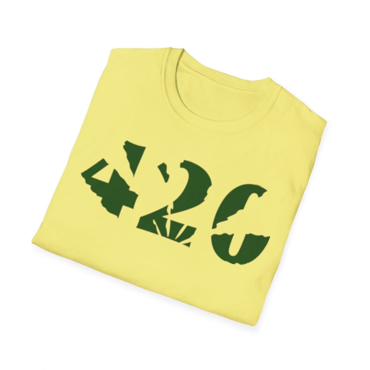 420 Green Leaf T-Shirt Printify T-Shirt Rhythm & Drip Apparel