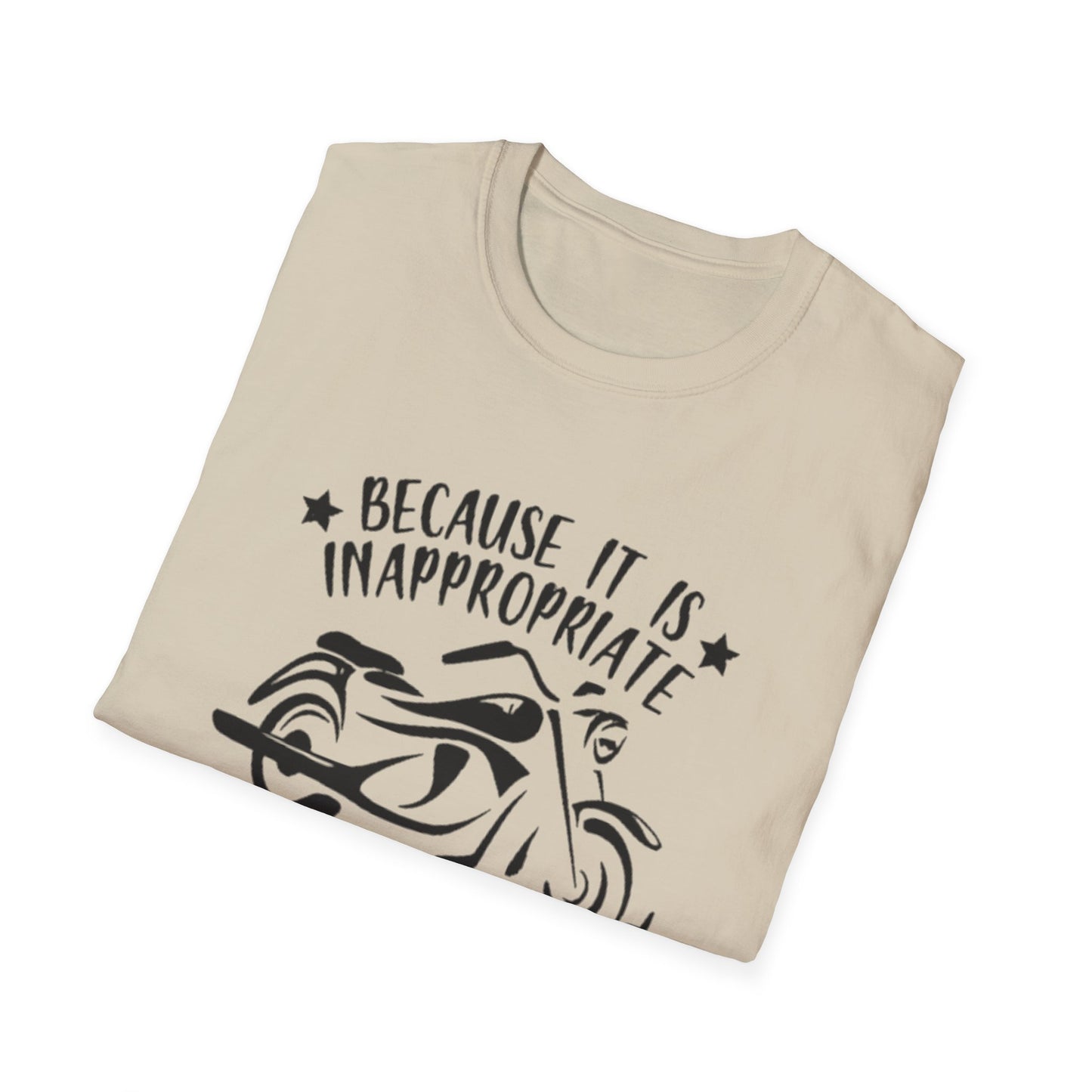 Because Using A Vibrator In Public Is Inappropriate T-Shirt Printify T-Shirt Rhythm & Drip Apparel